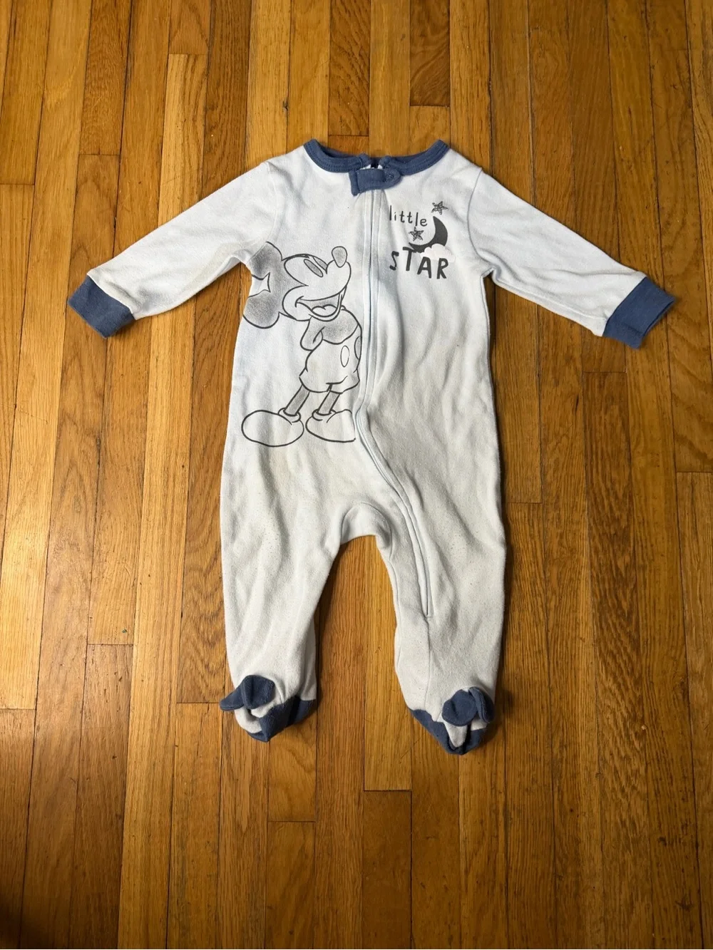 Disney Baby 6M mickey mouse sleeper + hat set
